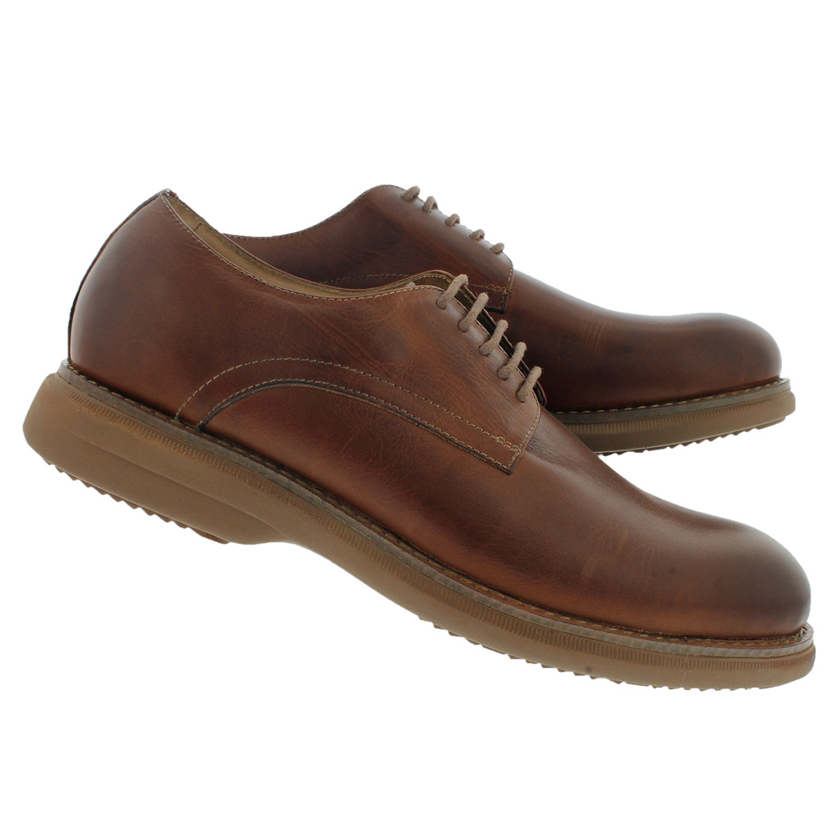 Mns Motor 5-eye cognac dress shoe