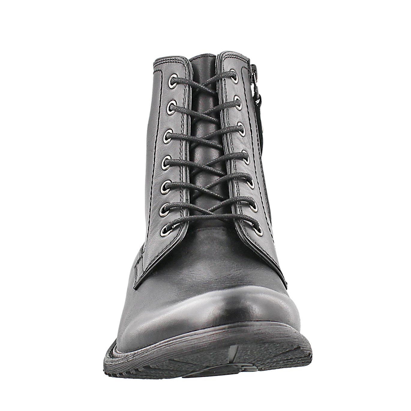 Botte cuir noir MOUNTIE, hom