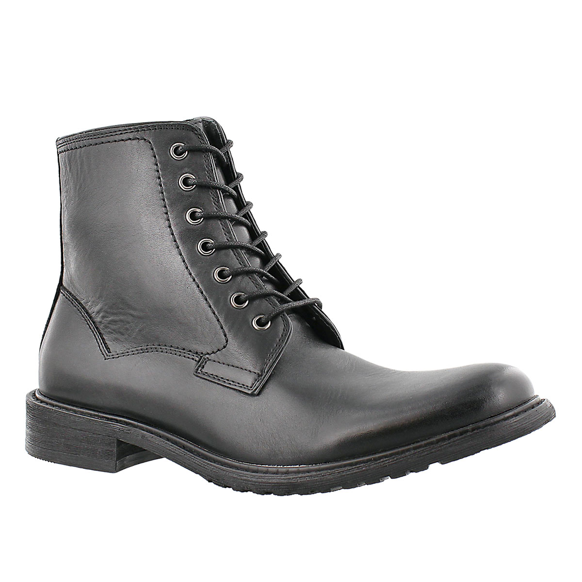 Botte cuir noir MOUNTIE, hom