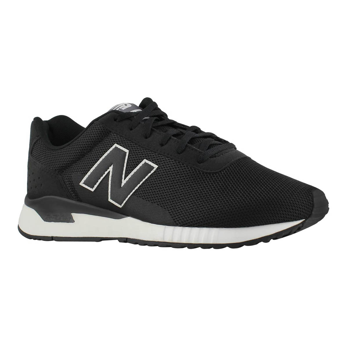 Mns 005 blk/wht lace up sneaker