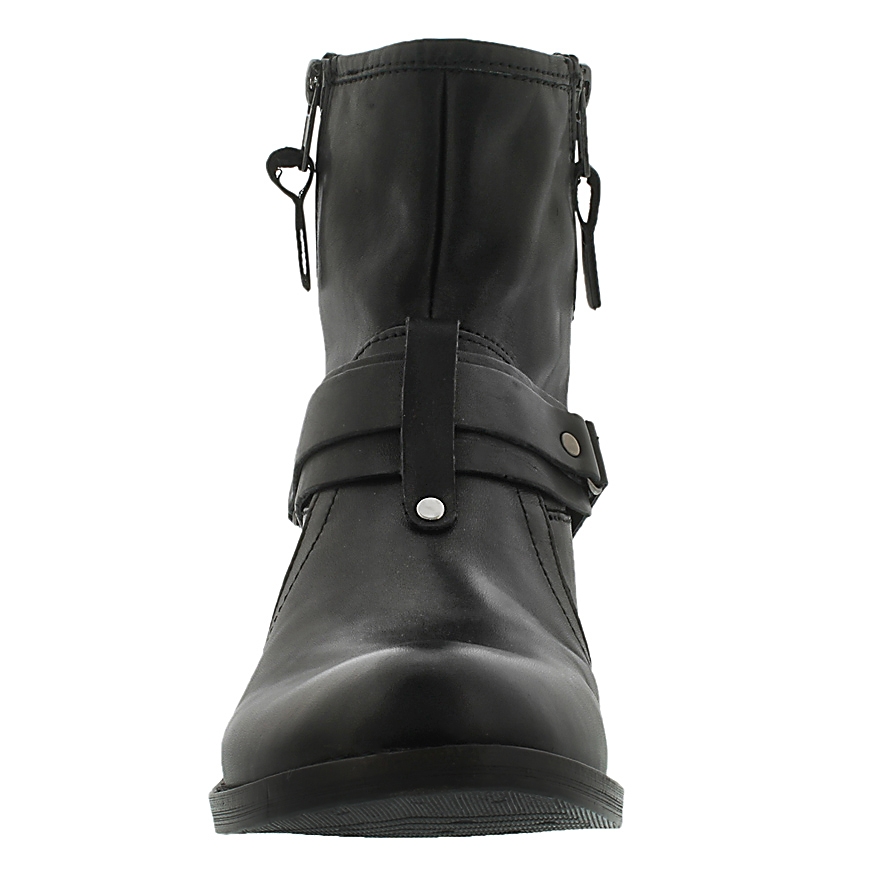 Lds Nacho black leather pull on boot