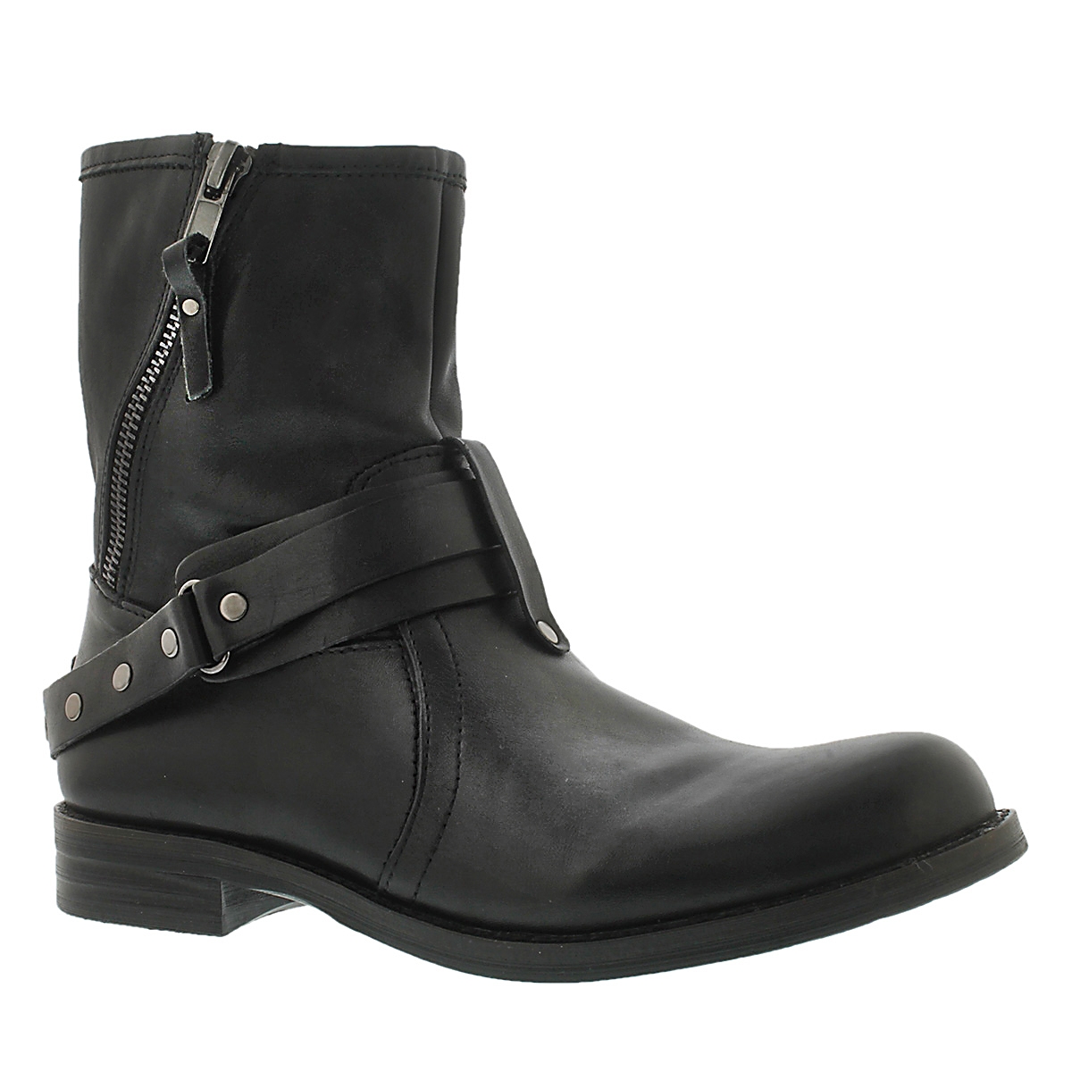 Lds Nacho black leather pull on boot