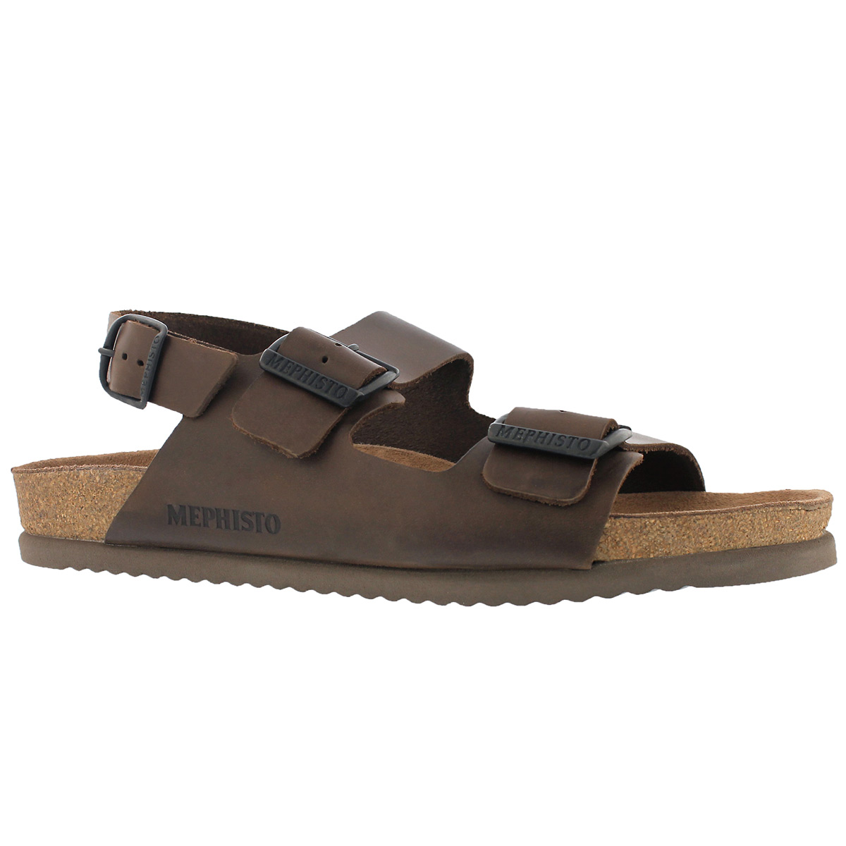 Men's NARDO brown cork footbed sandals