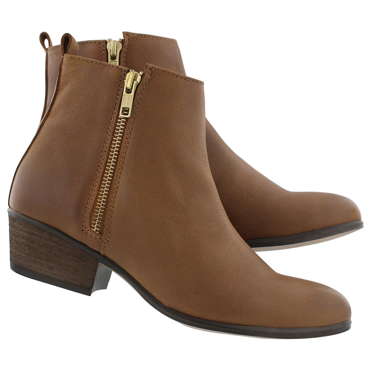 Lds Neovista cognc zip up ankle boot