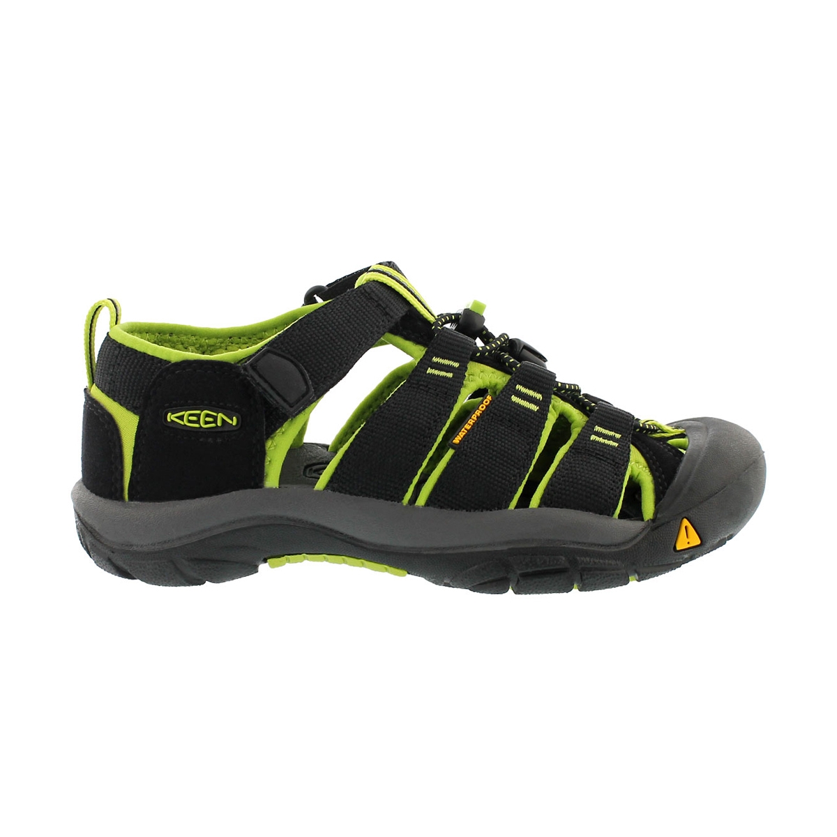 Bys Newport H2 Electric blk/lime sandal