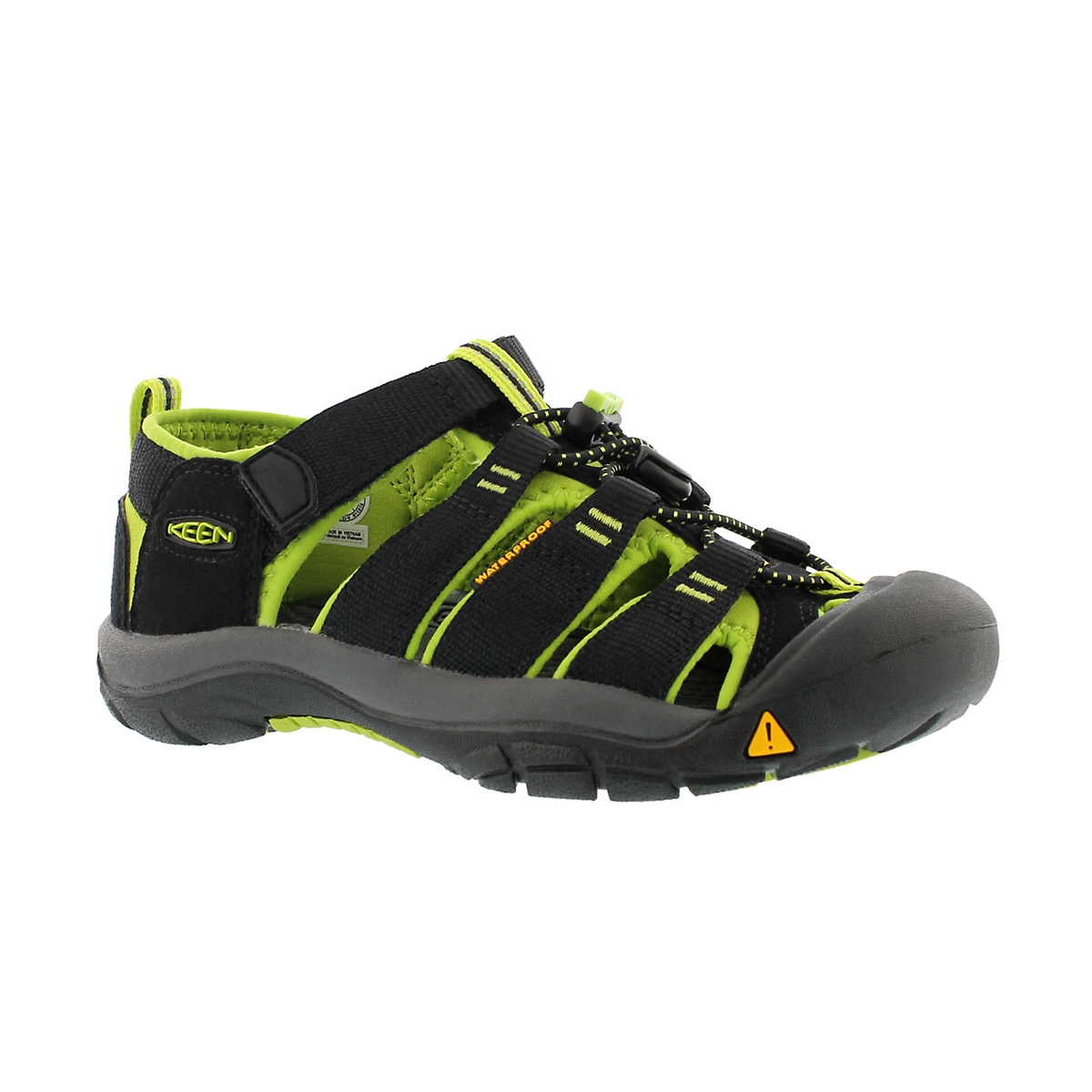 Bys Newport H2 Electric blk/lime sandal