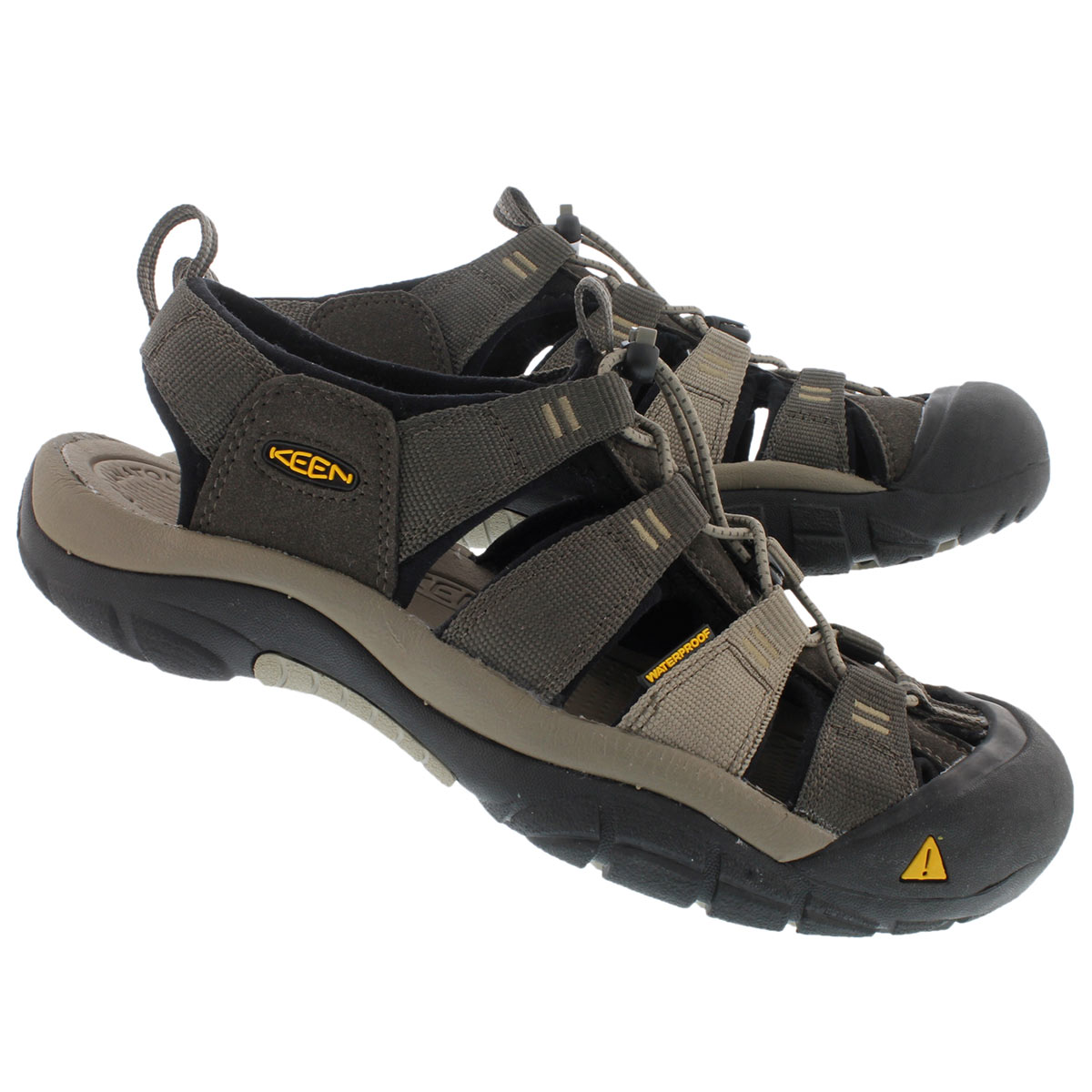 Mens Newport H2 black olive sport sandal