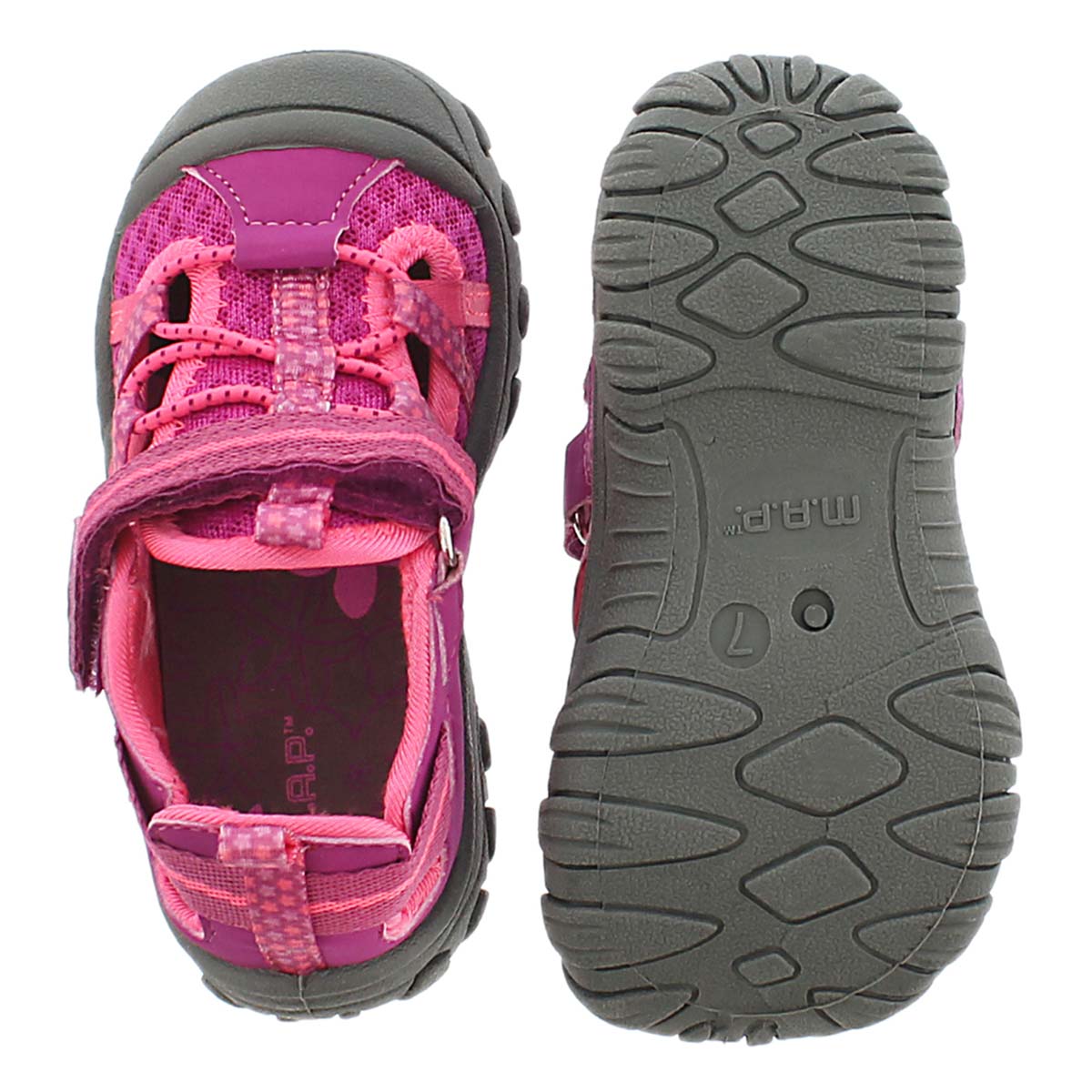 Inf Niagara berry fisherman sandal