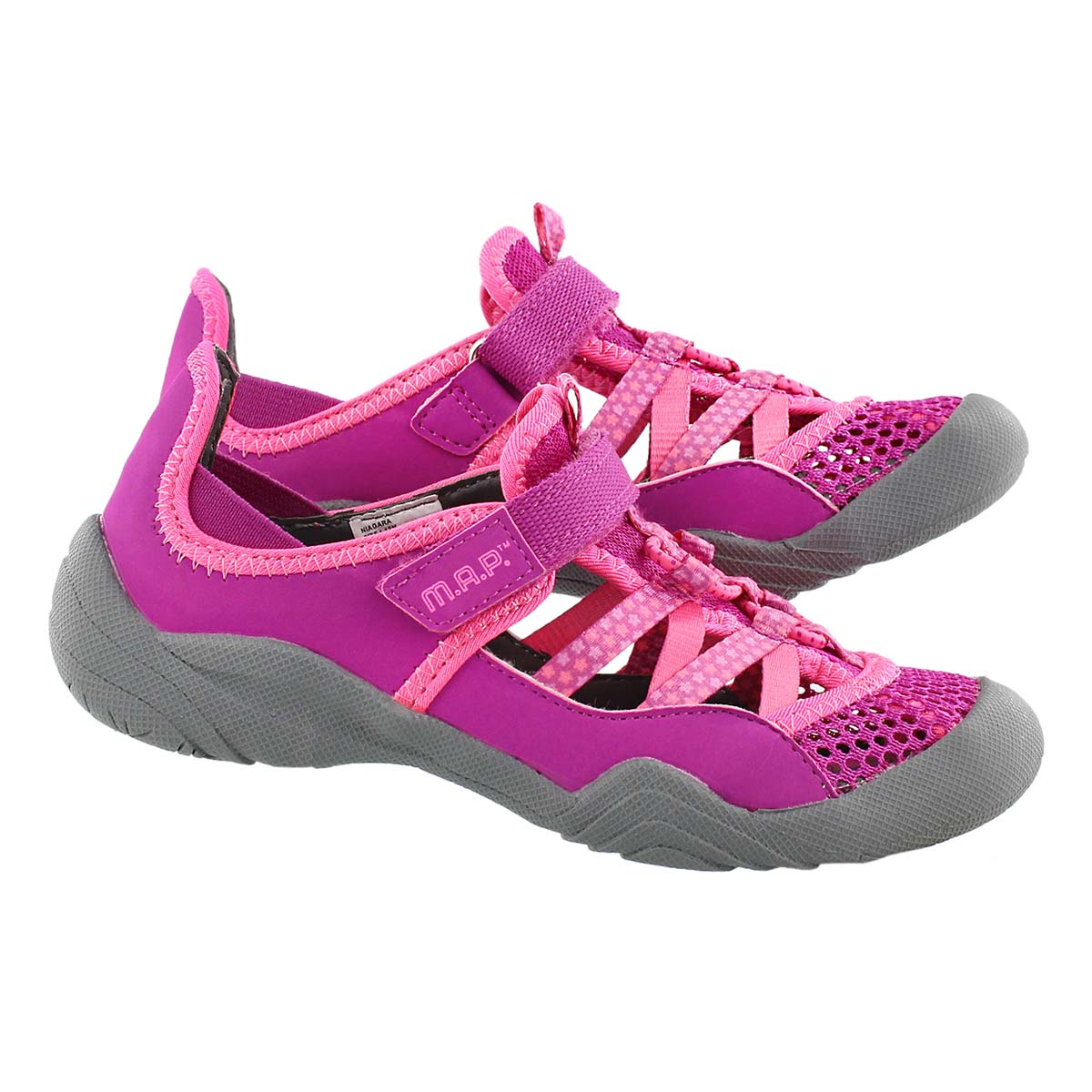 Grl Niagara berry fisherman sandal
