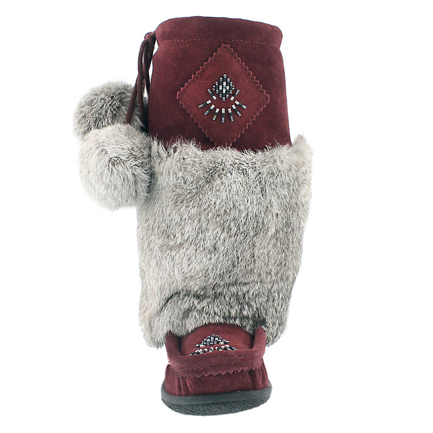 Lds Niska 3 burg rabbit collar mukluk