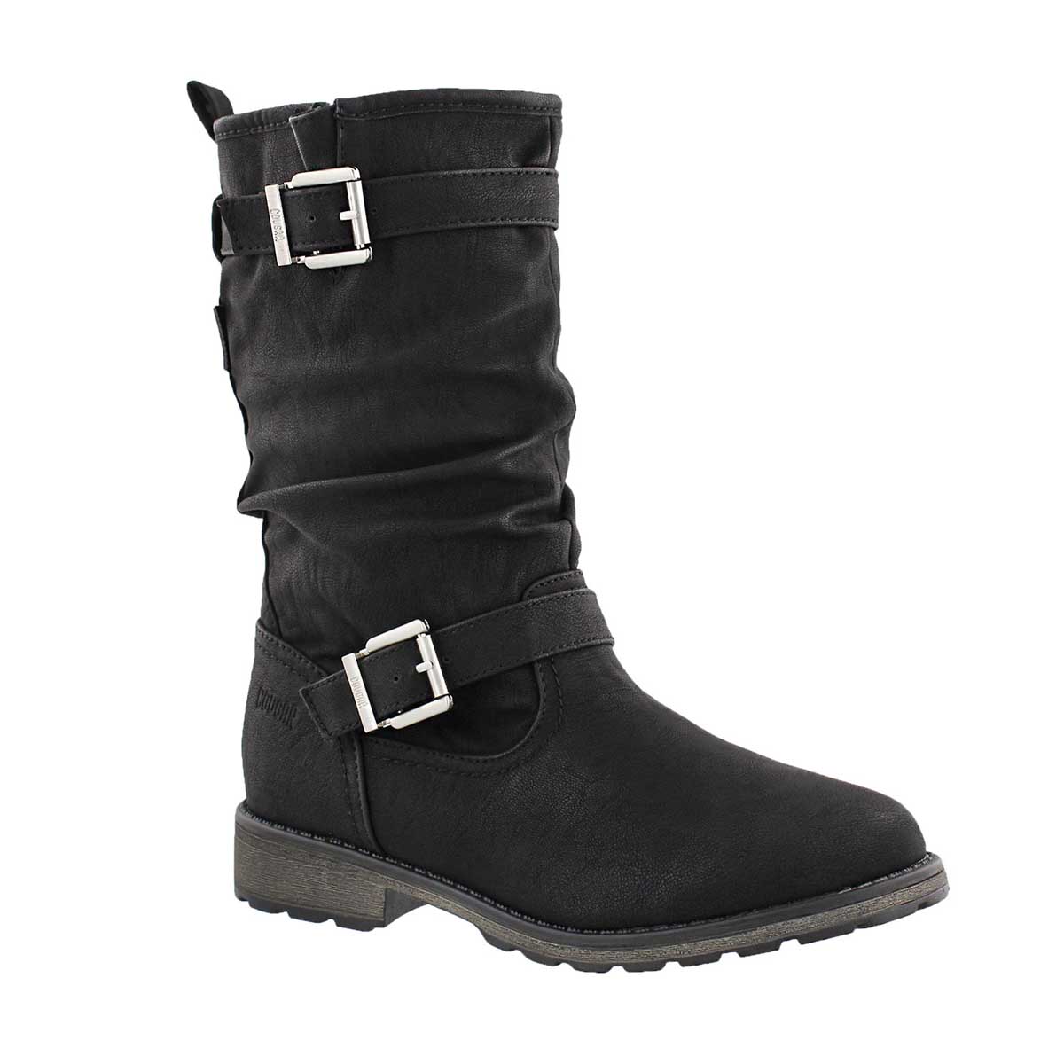 Girls' NOTA black waterproof casual boots