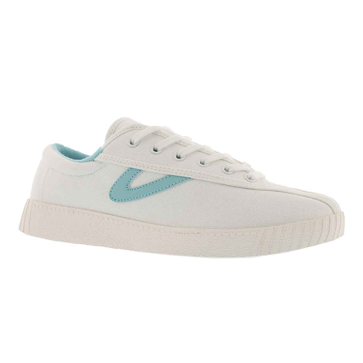 Lds Nylite Plus white/blue sneaker