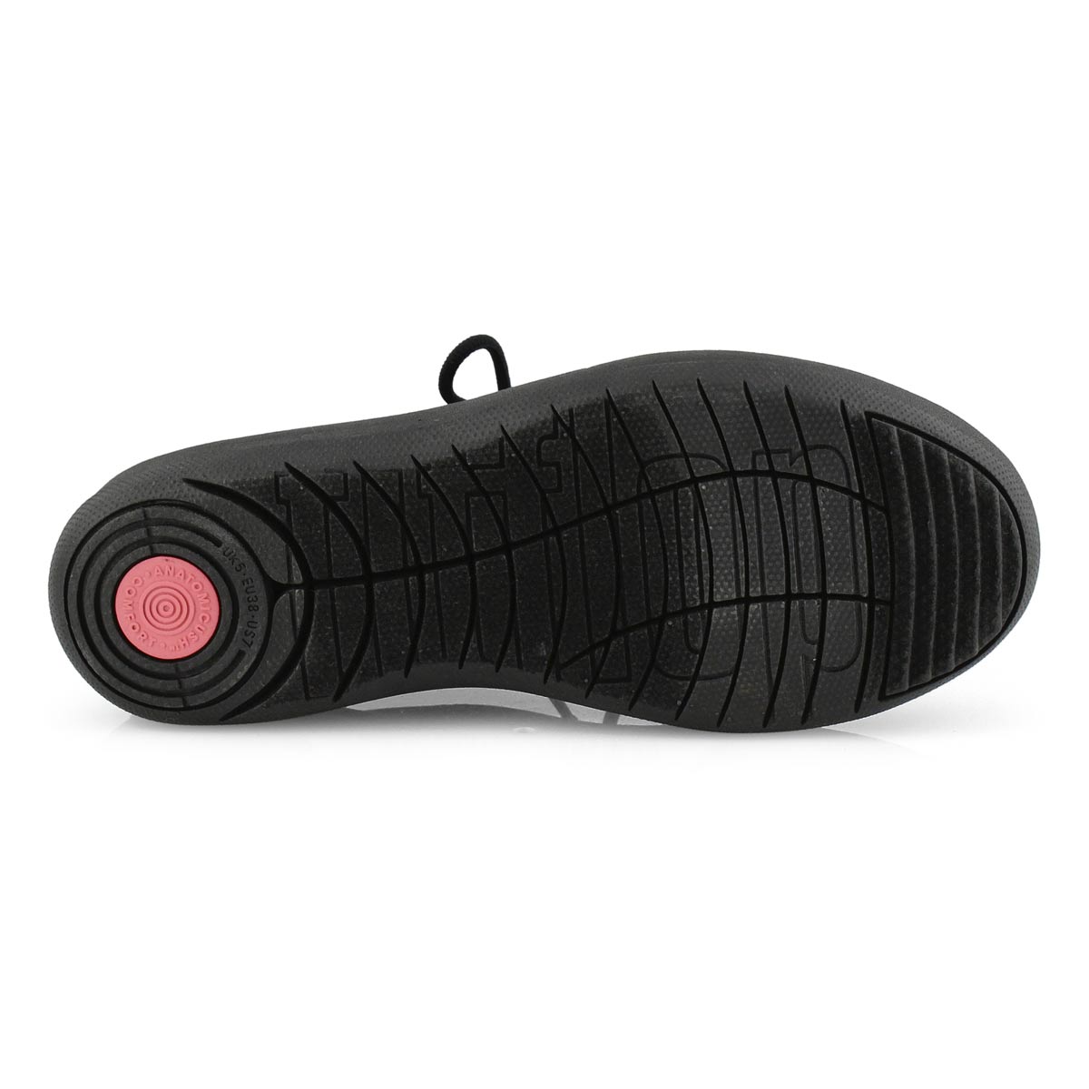 black f sporty uberknit