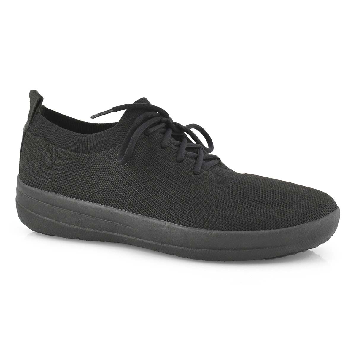 black f sporty uberknit
