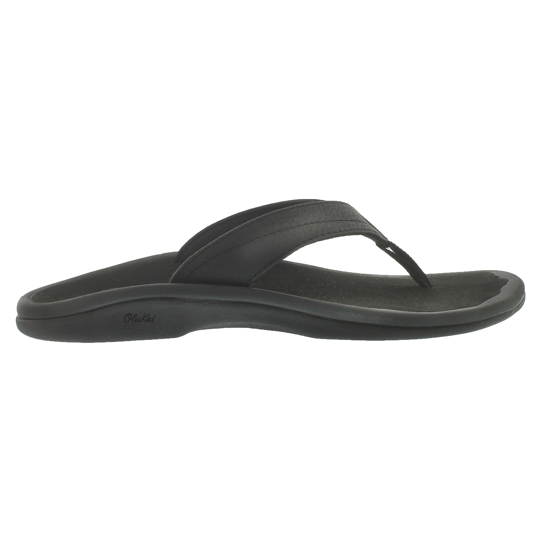Lds Ohana black thong sandal