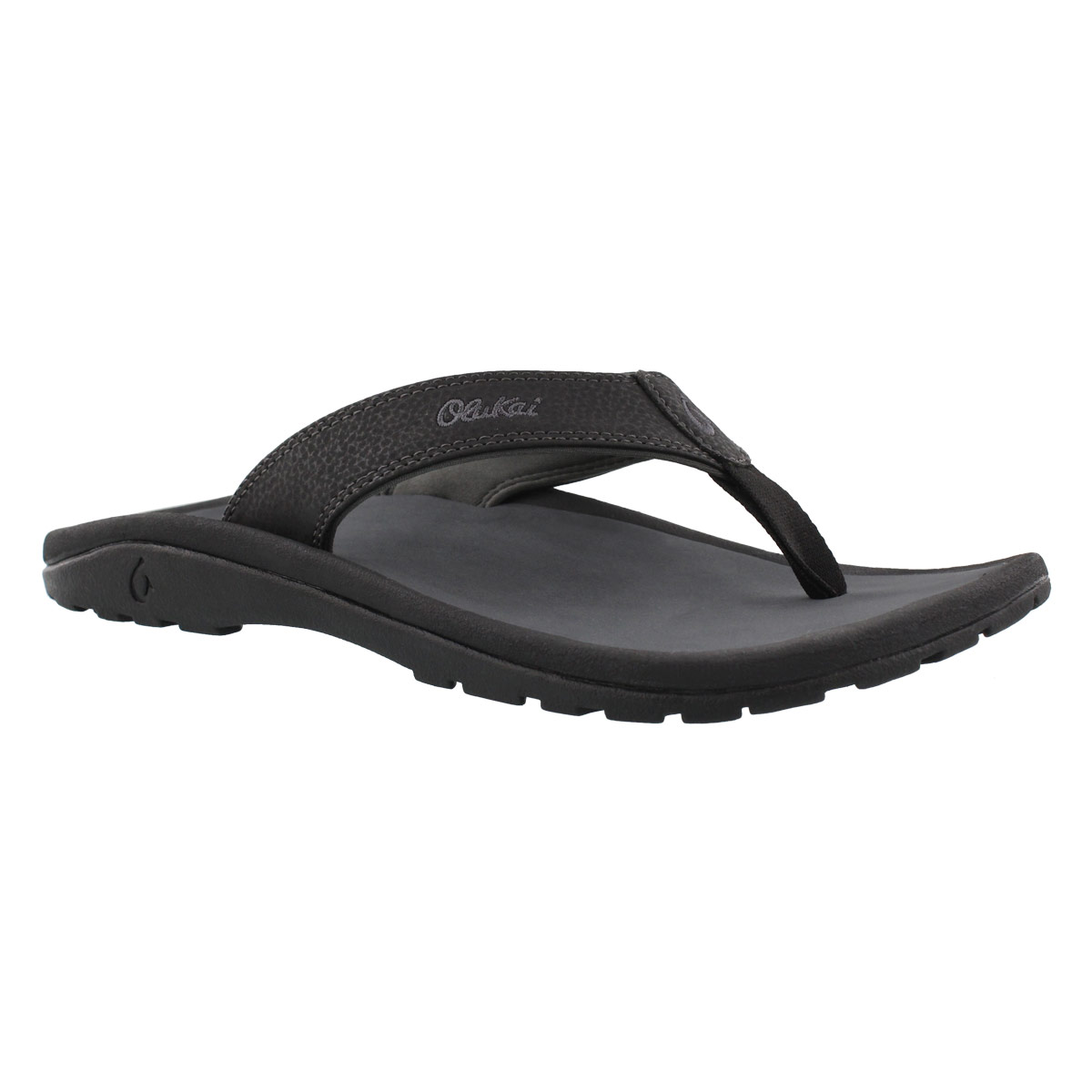 Men's OHANA black/shadow thong sandals