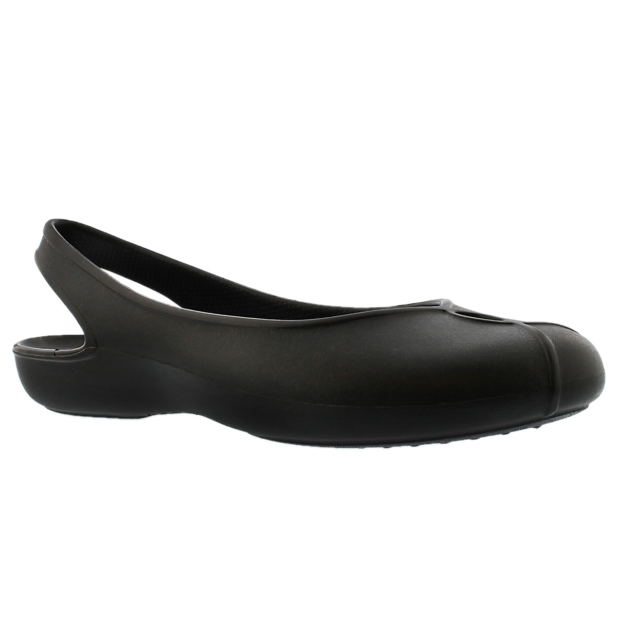 Women's OLIVIA II black sling back flat