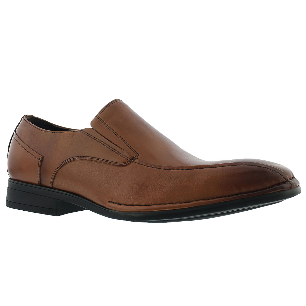 Mns Olivieri cognac dress loafer - Wide