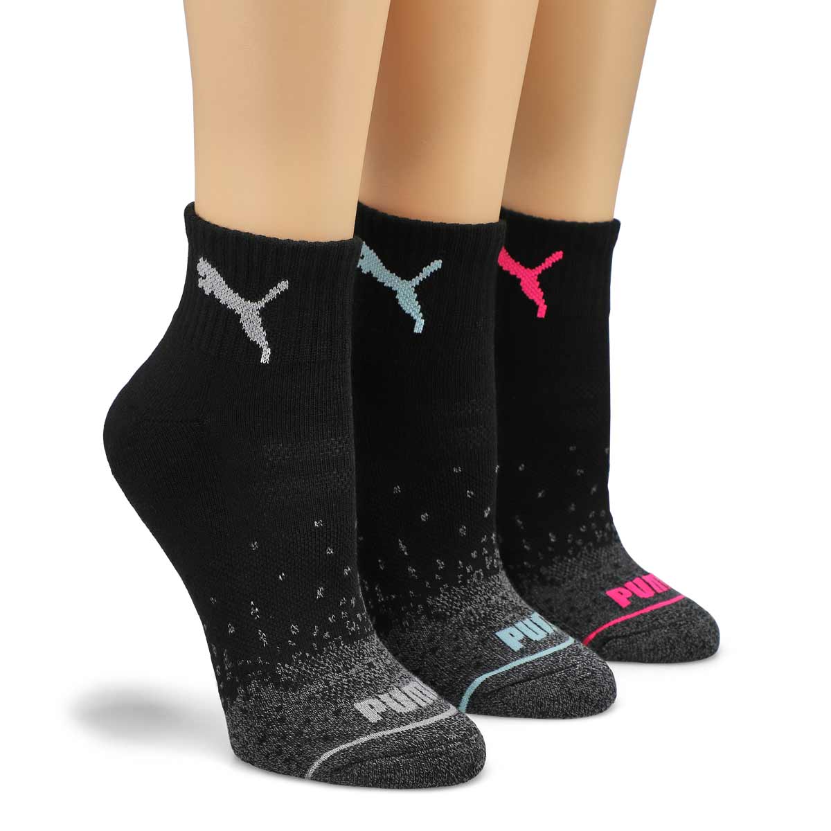 Black puma socks womens 2025