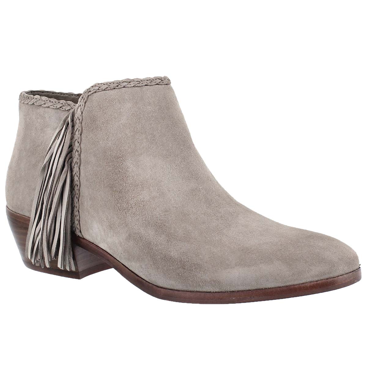Lds Paige putty fringe casual bootie