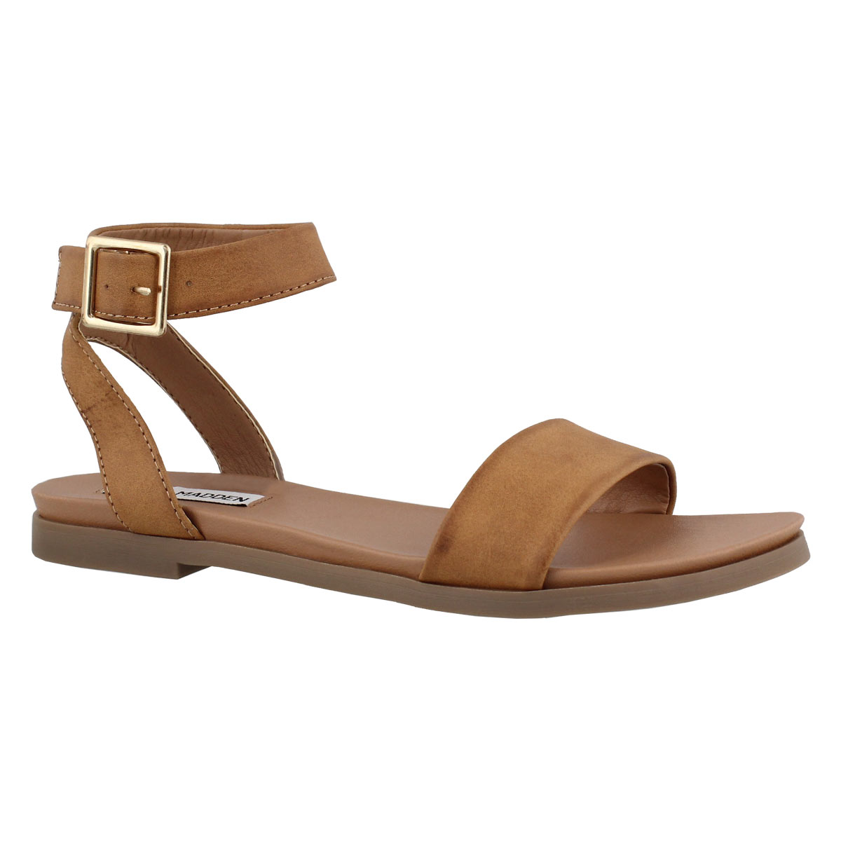 Women's PANA cognac ankle strap dress sandals