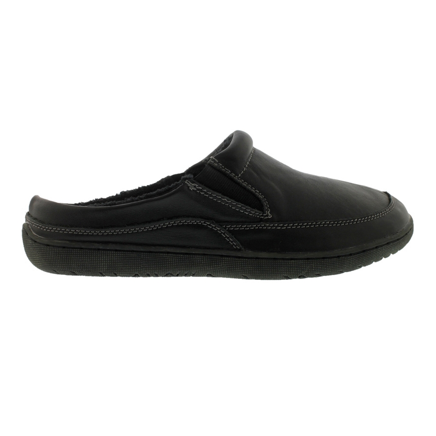 Mns Parkdale black open back slipper