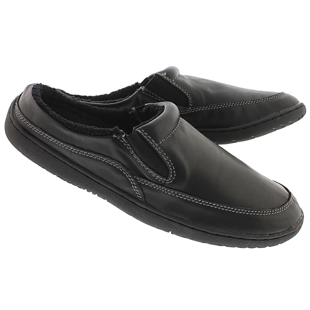 Mns Parkdale black open back slipper