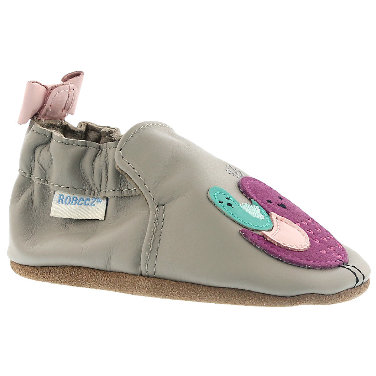 Inf Peaceful Partridge grey slipper