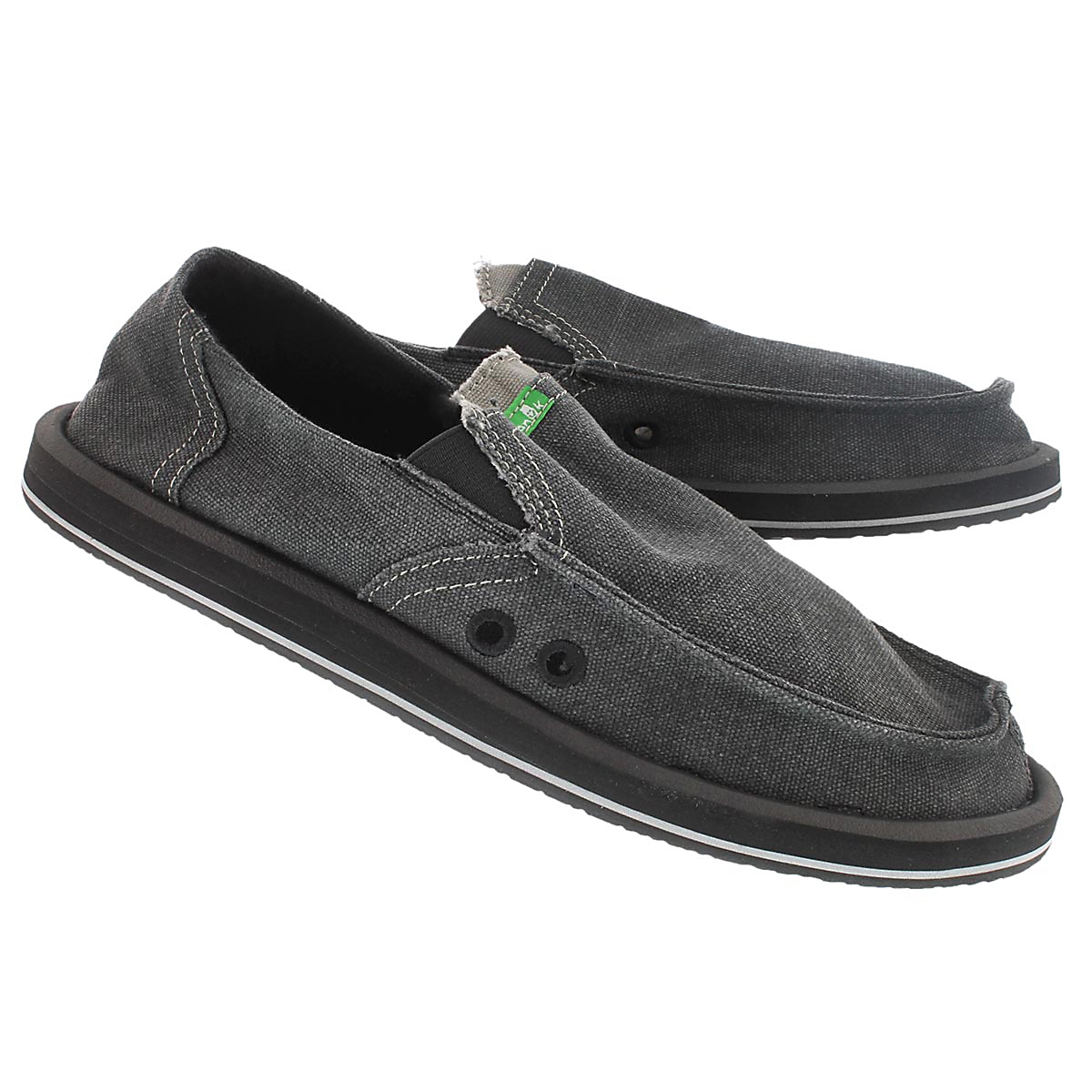 Mns Pick Pocket charcoal slip on shoe