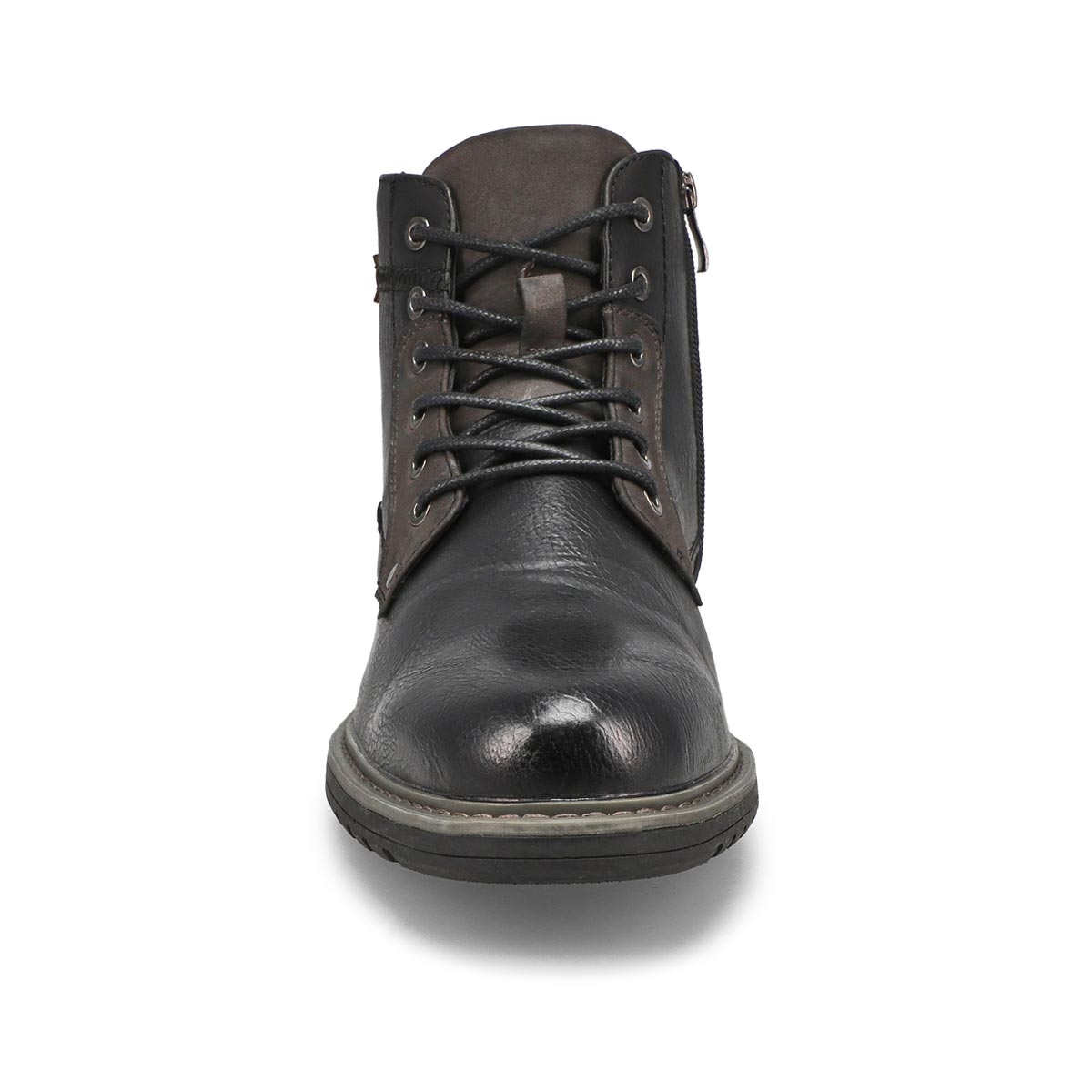 SoftMoc Men's Pilot Ankle Boot Black