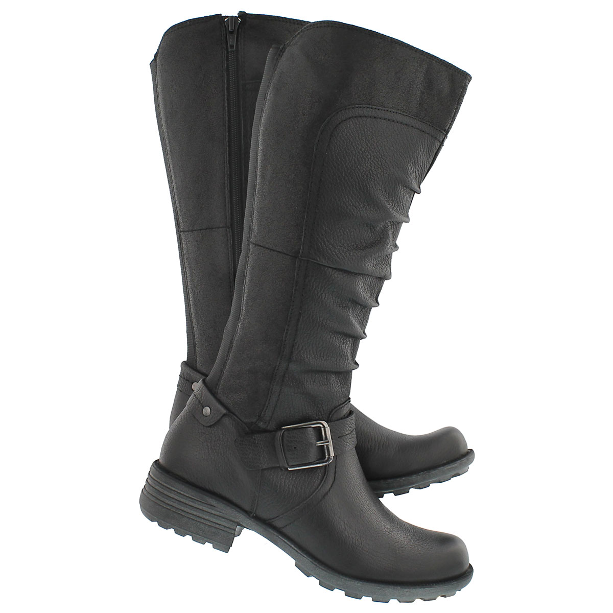 Lds Poppy black riding boot