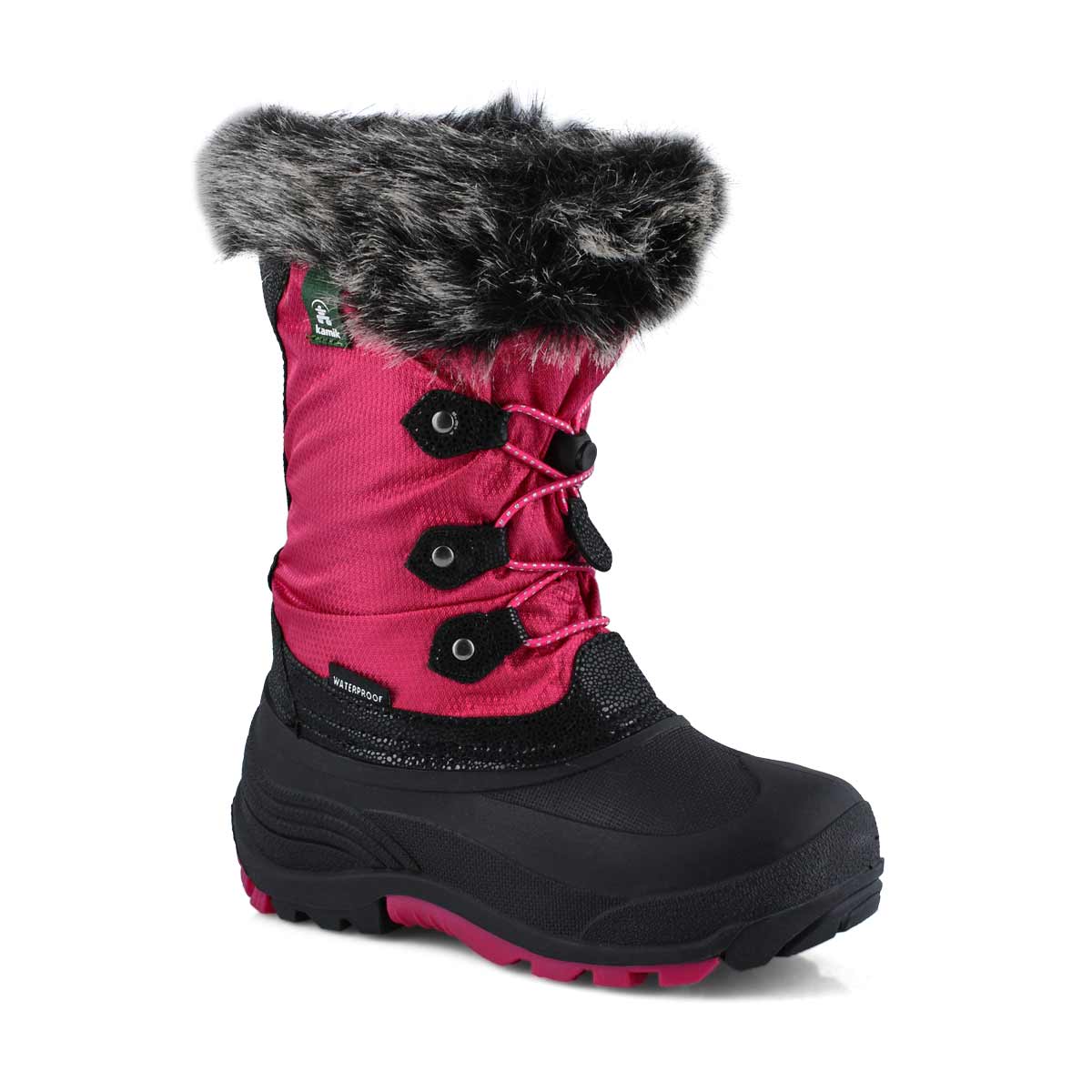 Grls Powdery2 rose wtpf winter boot