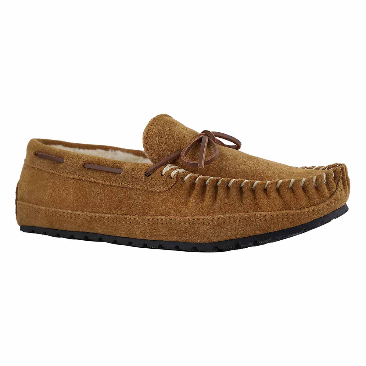 Mns Preston II tan memory foam moccasin
