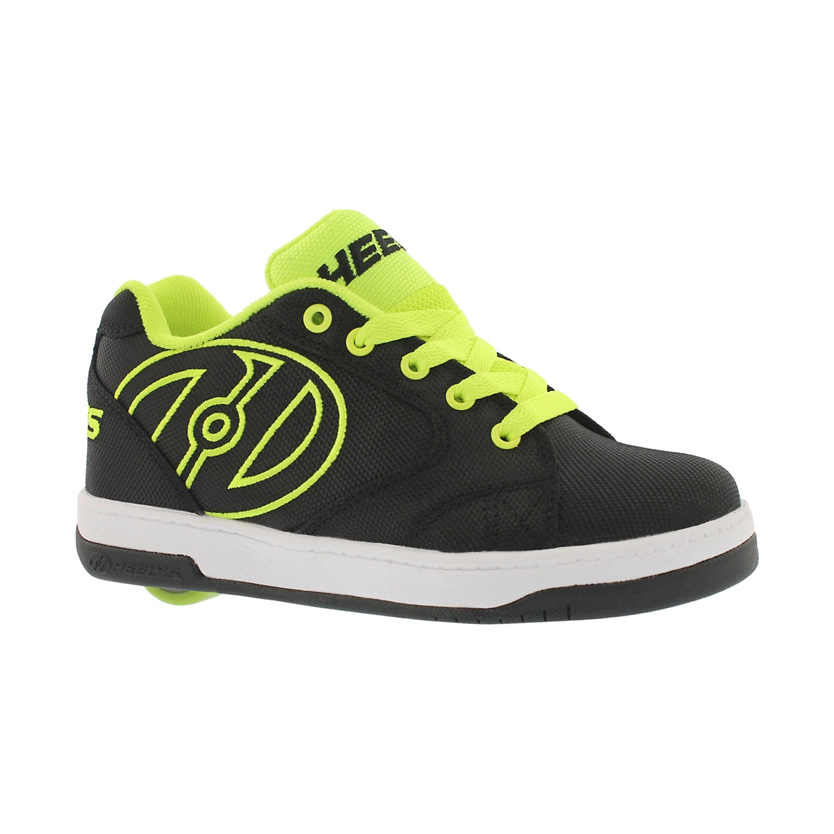 Boys' PROPEL 2.0 black/yellow skate sneakers