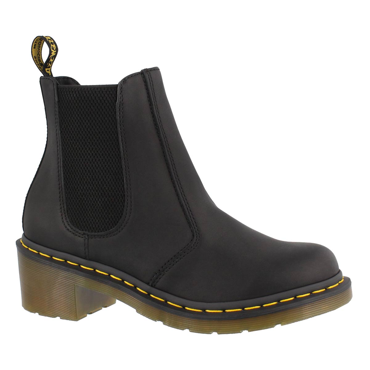 Women's CADENCE black chelsea boots