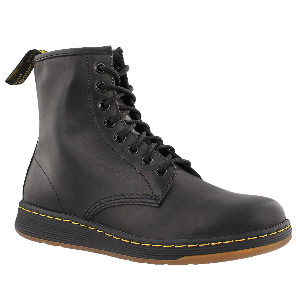 Mns Lite Newton blk 8 eye combat boot