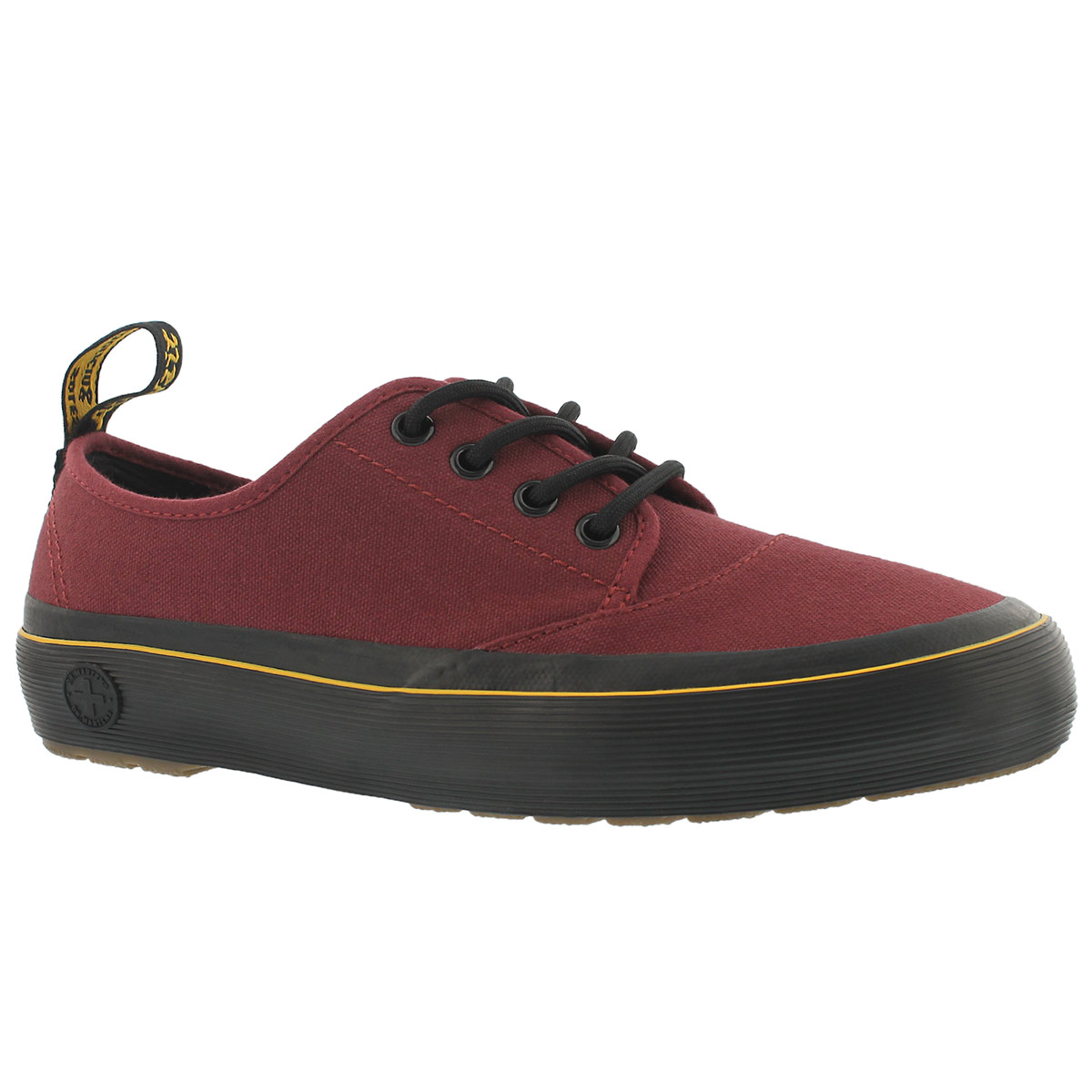 Women's JACY cherry red lace up sneakers