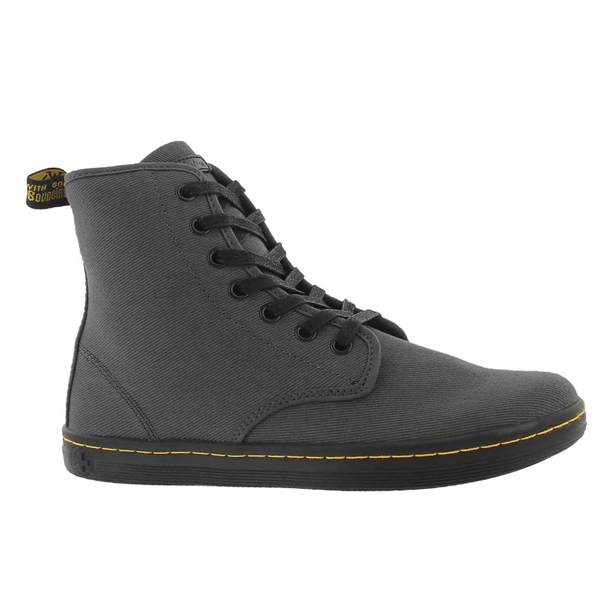 Women's SHOREDITCH lead 7-eye canvas boots