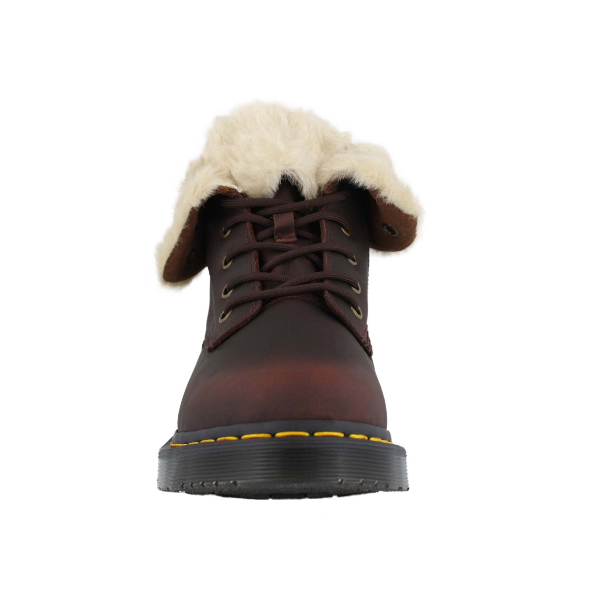 dr martens brown 1460 kolbert snowplow boots