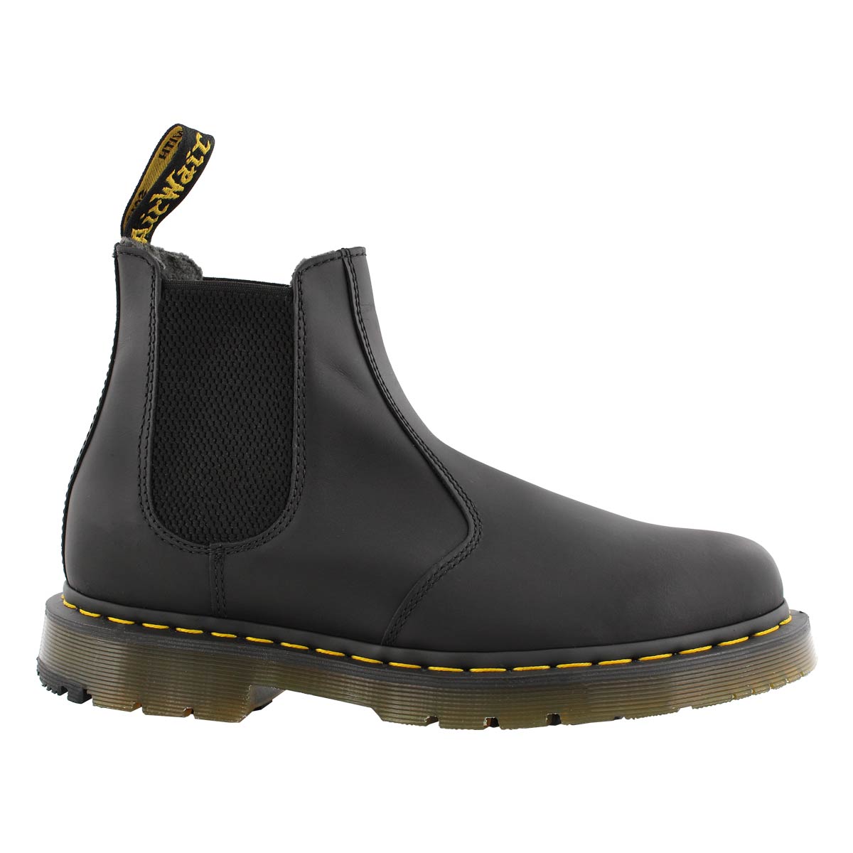 Mns 2976 Snowplow blk wtpf chelsea boot