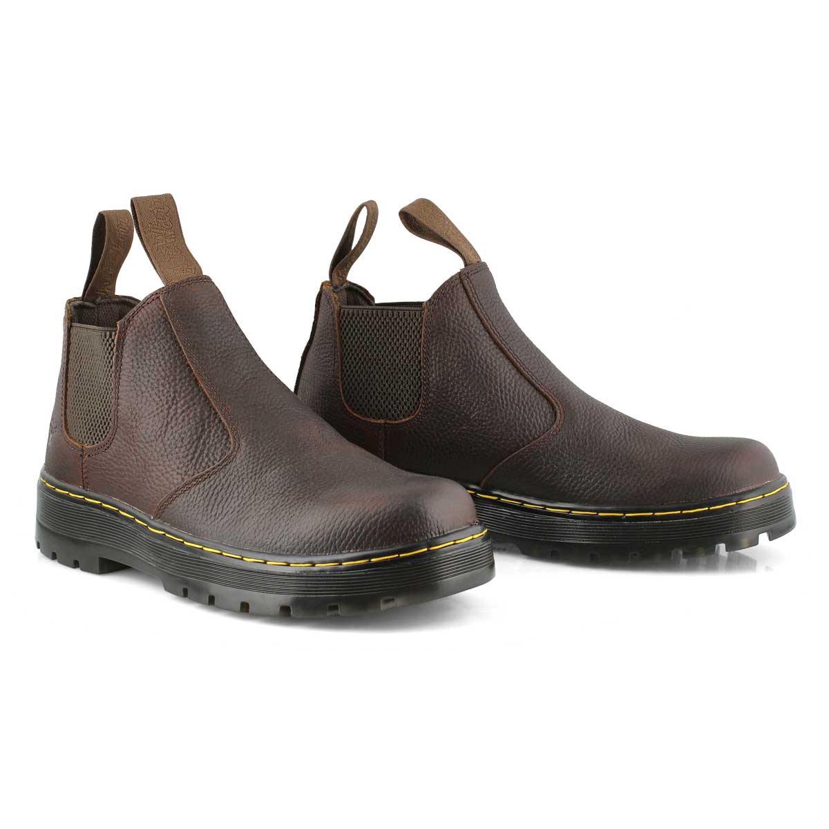 dr marten brown chelsea boots