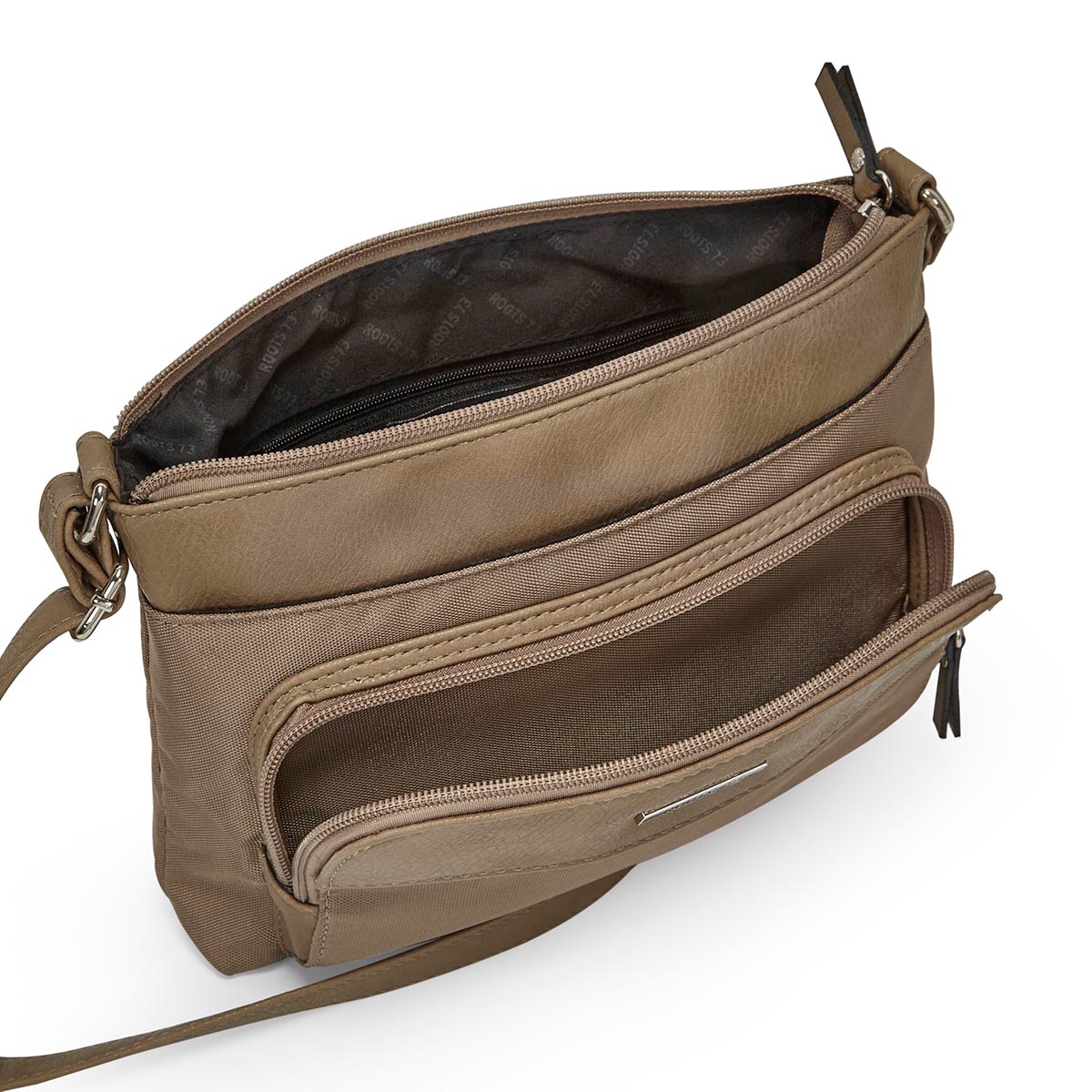Lds Roots73 tpe east west cross body bag