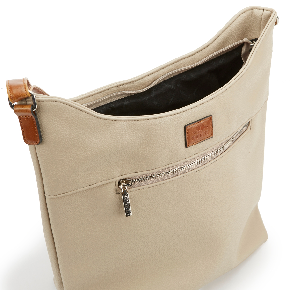 Lds Roots73 stn north/south zip hobo bag