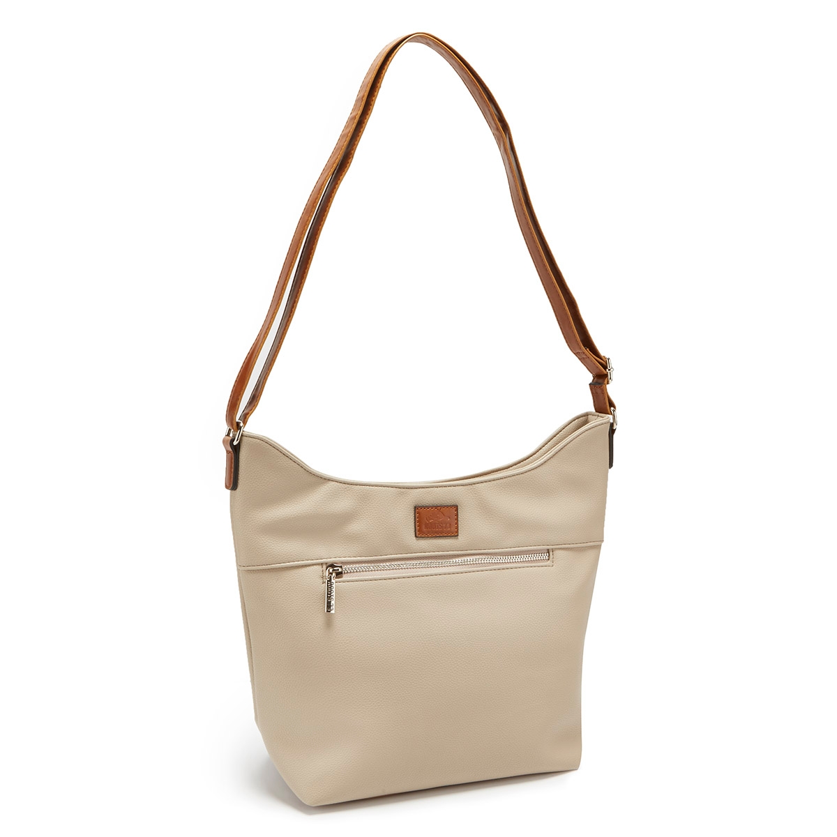 Lds Roots73 stn north/south zip hobo bag