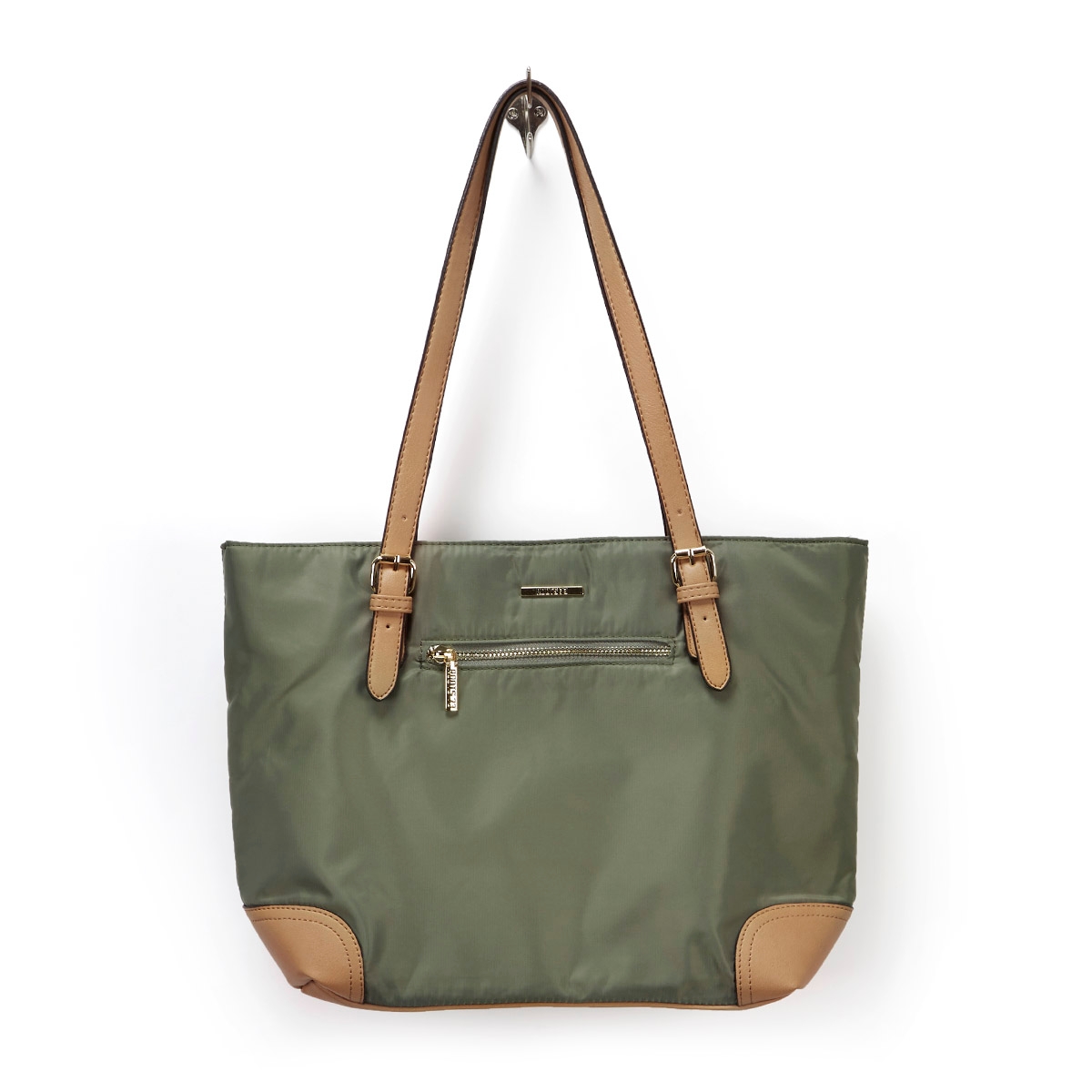Lds khaki/camel large satchel