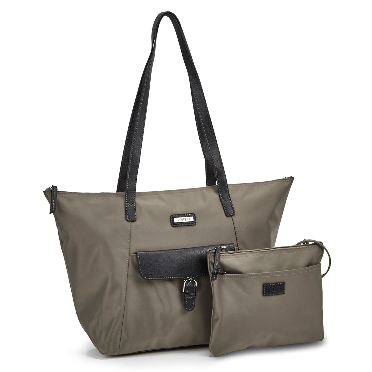 Lds Roots73 khaki 2 in 1 tote bag