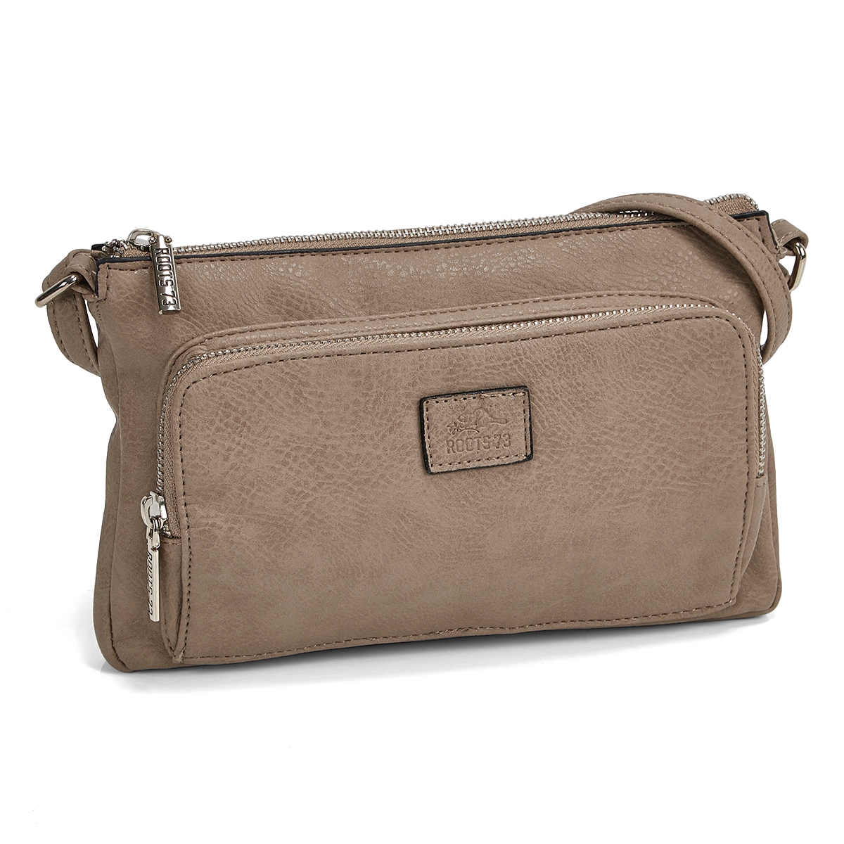 Lds Roots73 taupe east/west crossbody