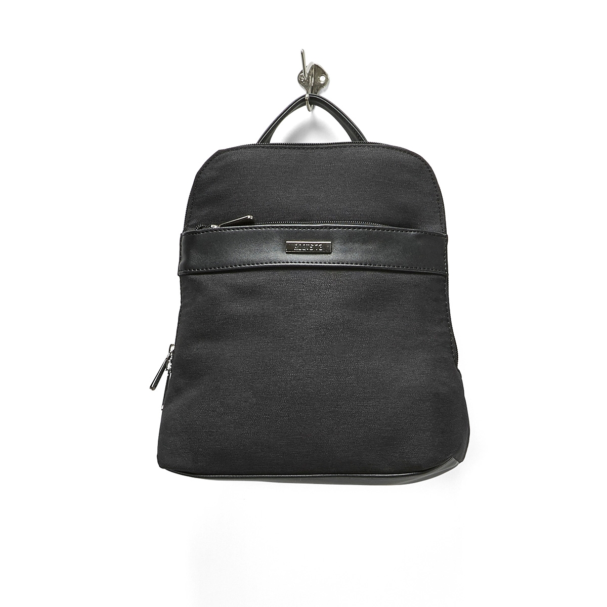 LdsRoots73 black center band backpack