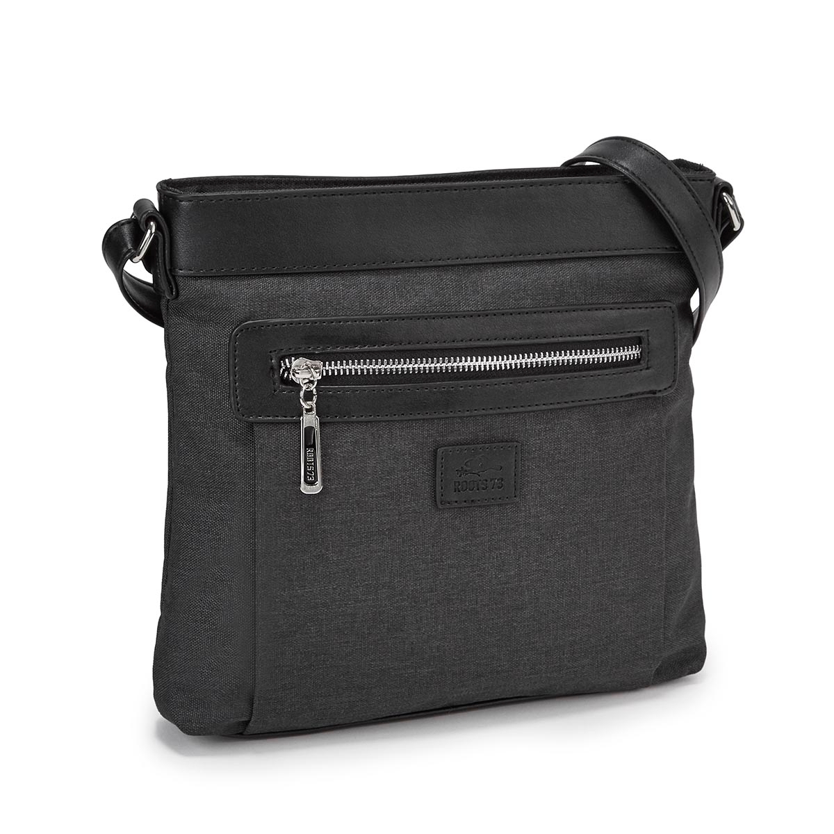 LdsRoots73 black north south cross body