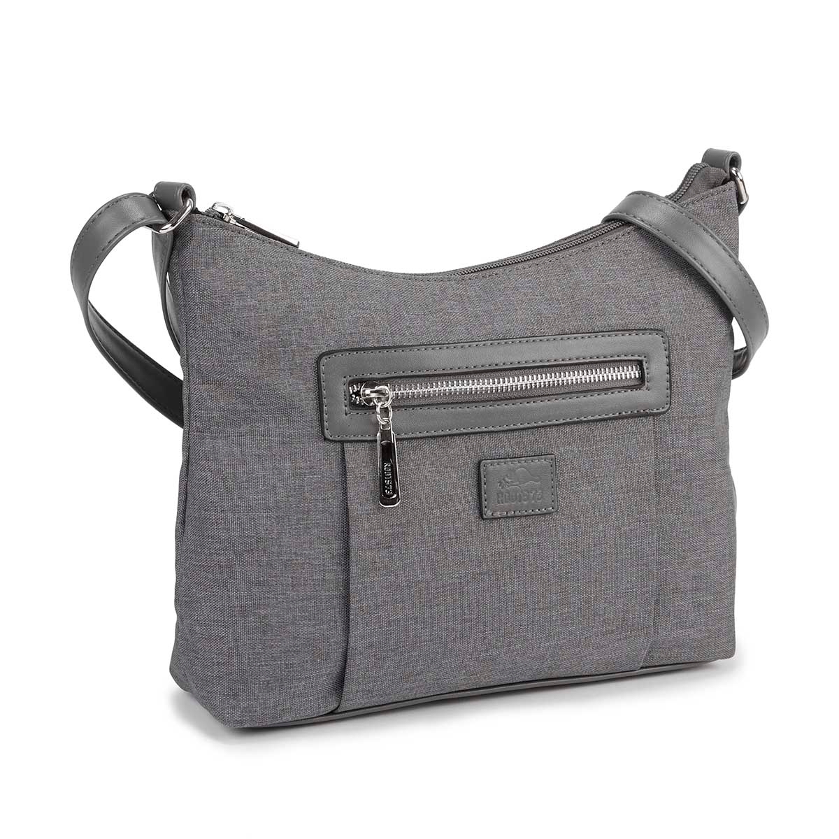 Women's R5118 Roots73 grey hobo bag